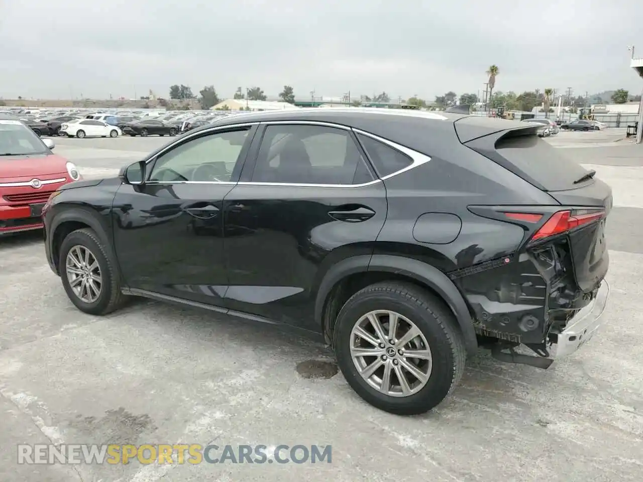 2 fotografías del automóvil dañado JTJAARBZ4L5011850 LEXUS NX 2020