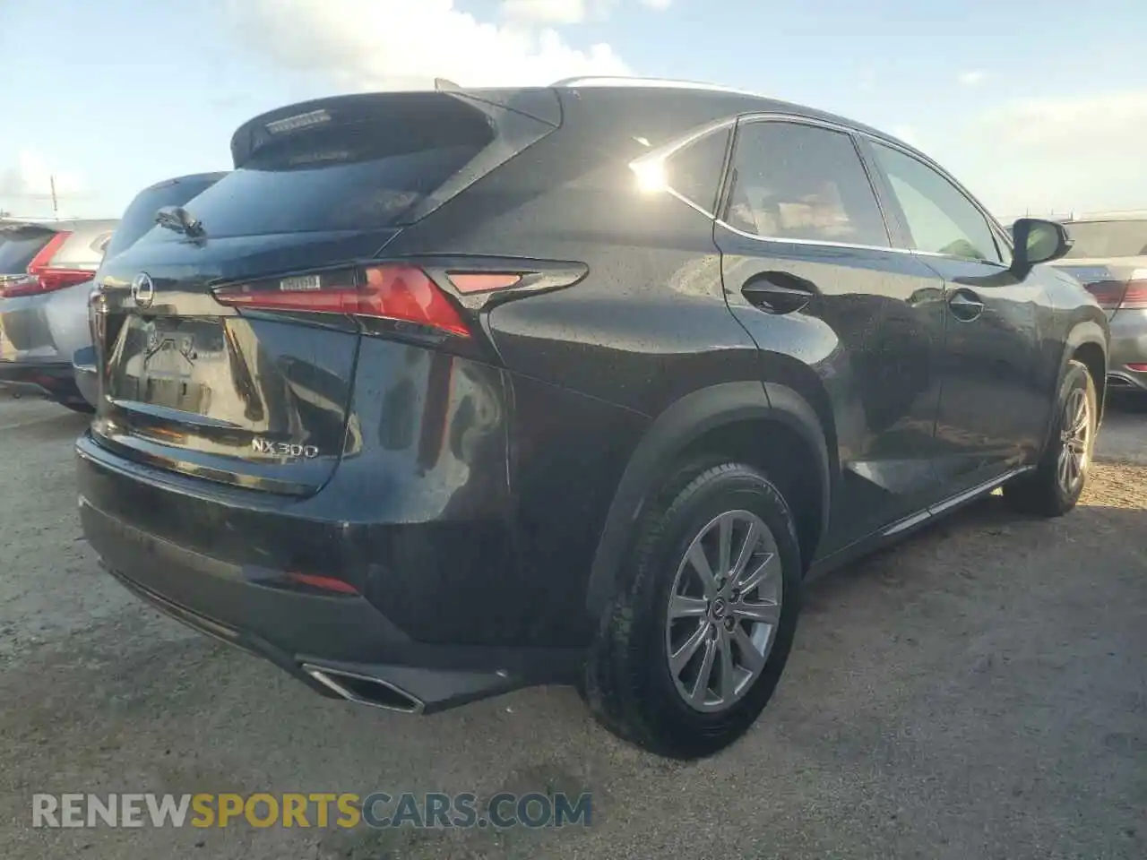 3 fotografías del automóvil dañado JTJAARBZ4L5012514 LEXUS NX 2020