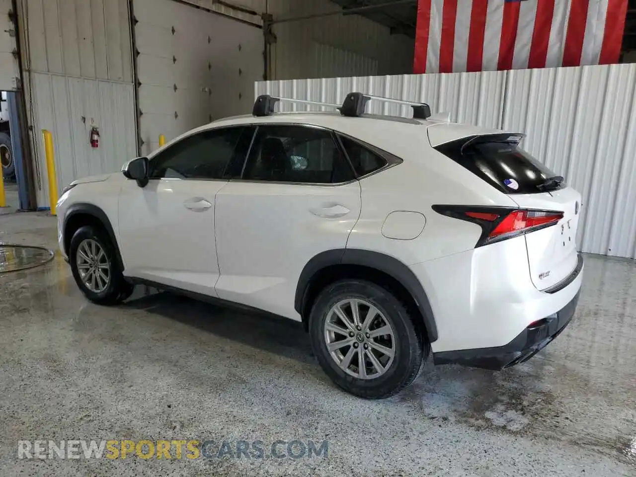 2 fotografías del automóvil dañado JTJAARBZ5L5002803 LEXUS NX 2020