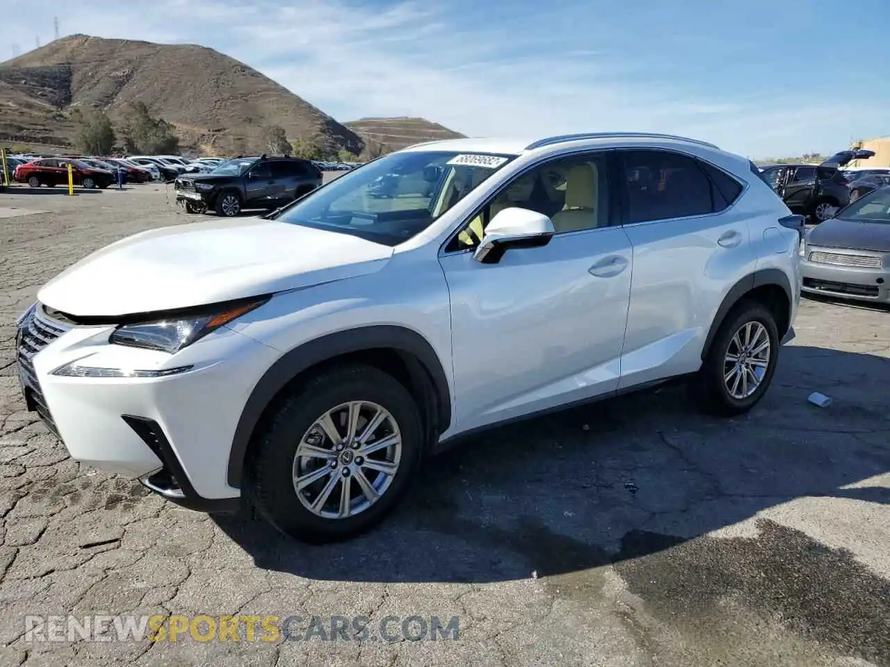 1 fotografías del automóvil dañado JTJAARBZ6L5010795 LEXUS NX 2020