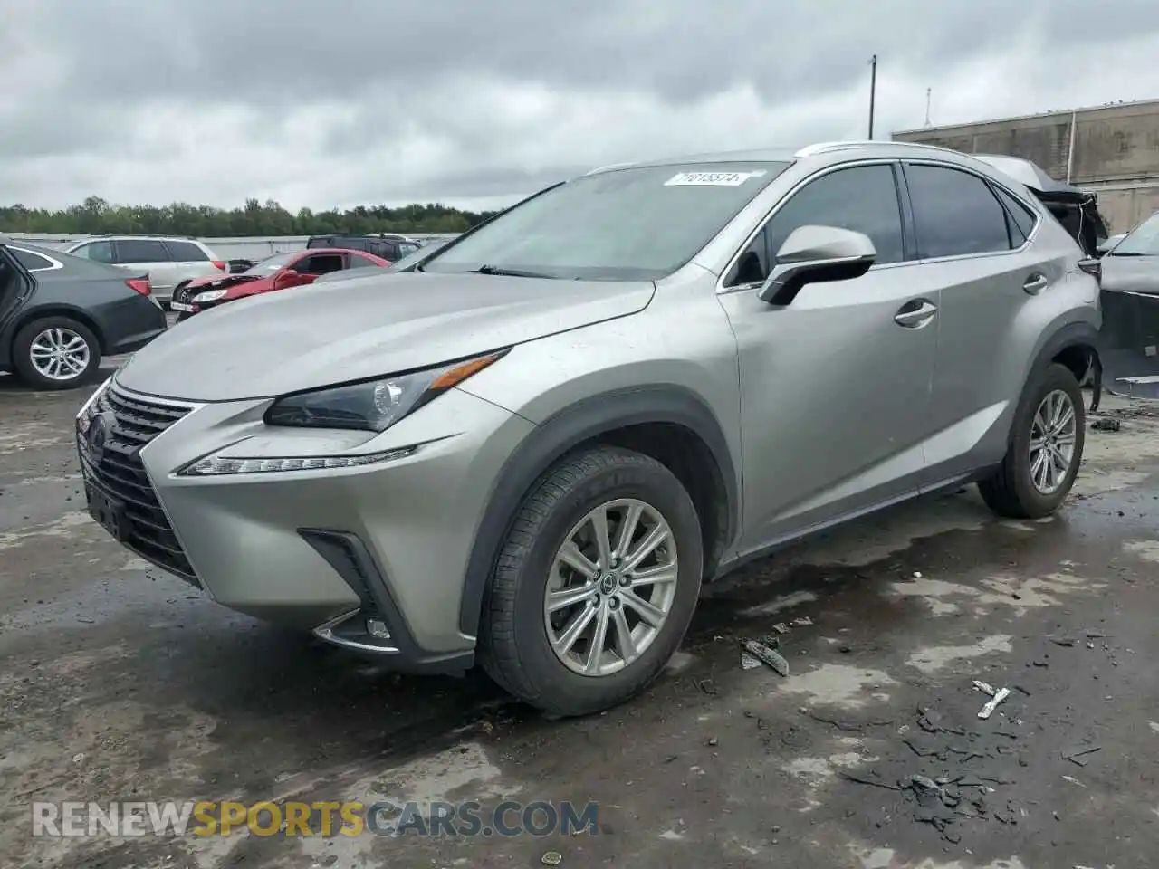 1 Photograph of a damaged car JTJAARBZ9L2172213 LEXUS NX 2020