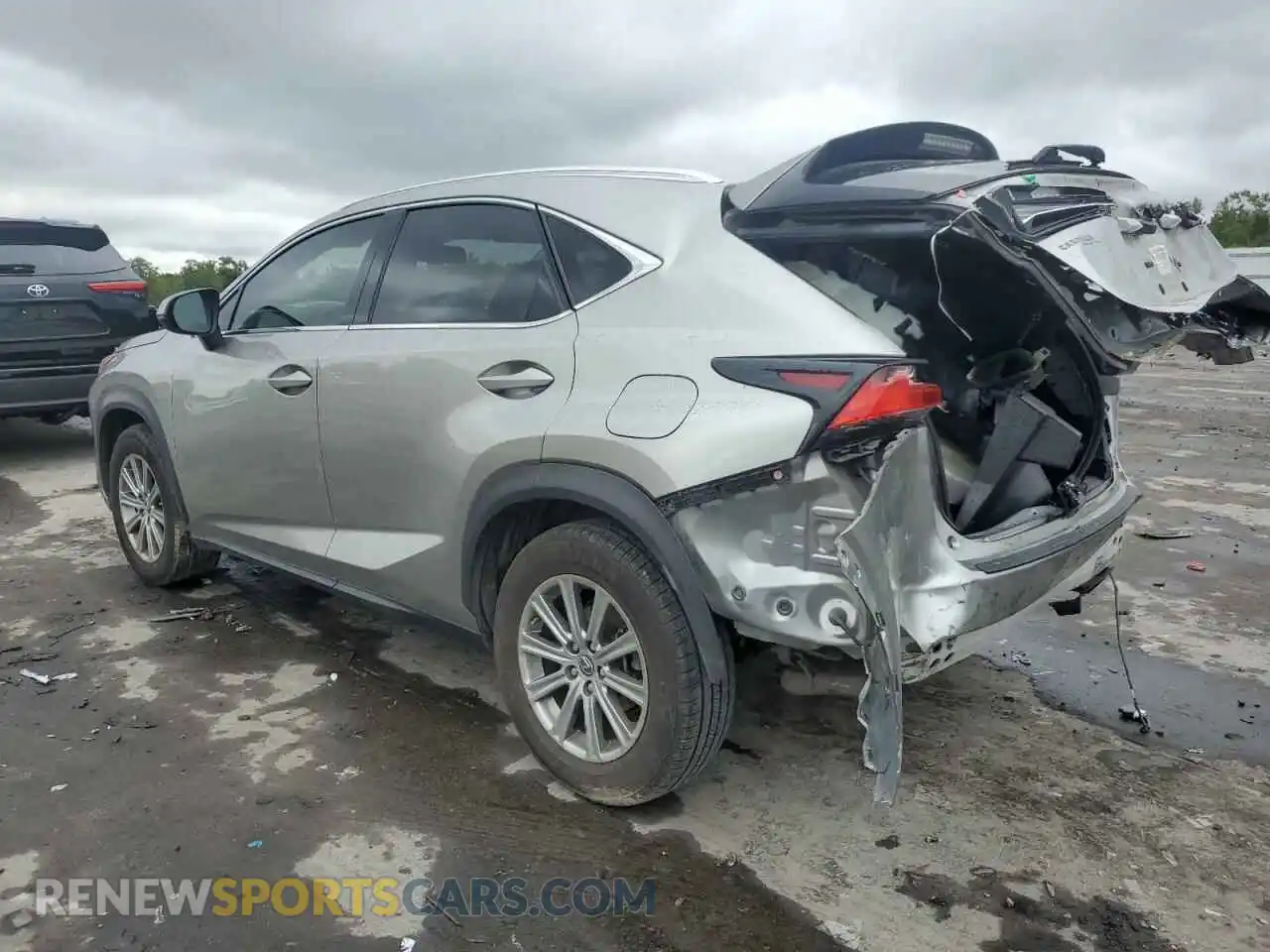 2 Photograph of a damaged car JTJAARBZ9L2172213 LEXUS NX 2020