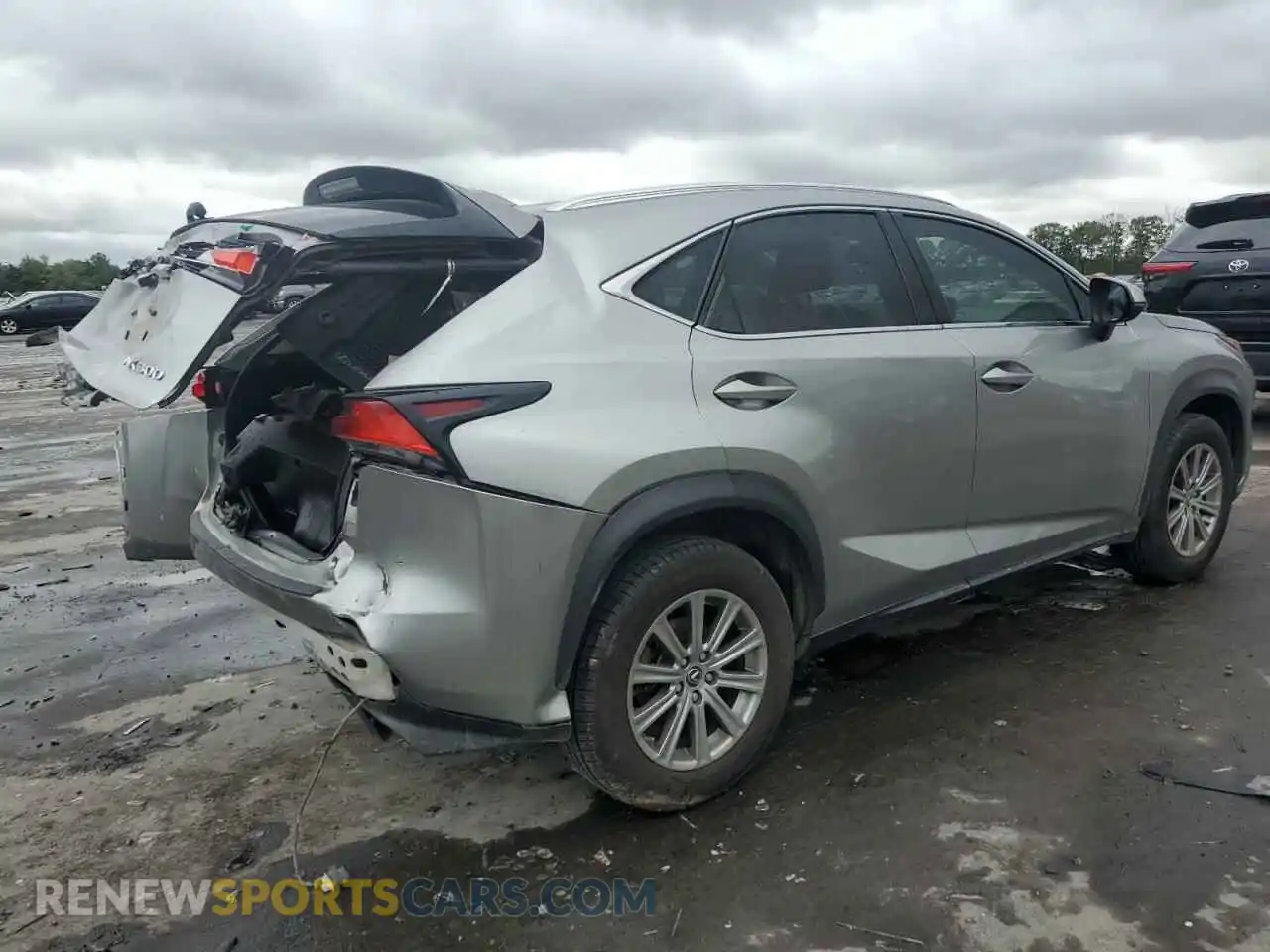 3 Photograph of a damaged car JTJAARBZ9L2172213 LEXUS NX 2020