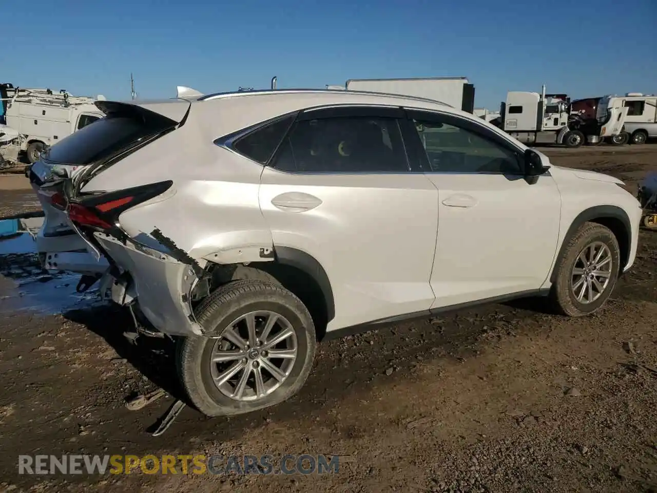 3 Photograph of a damaged car JTJAARBZ9L2174253 LEXUS NX 2020