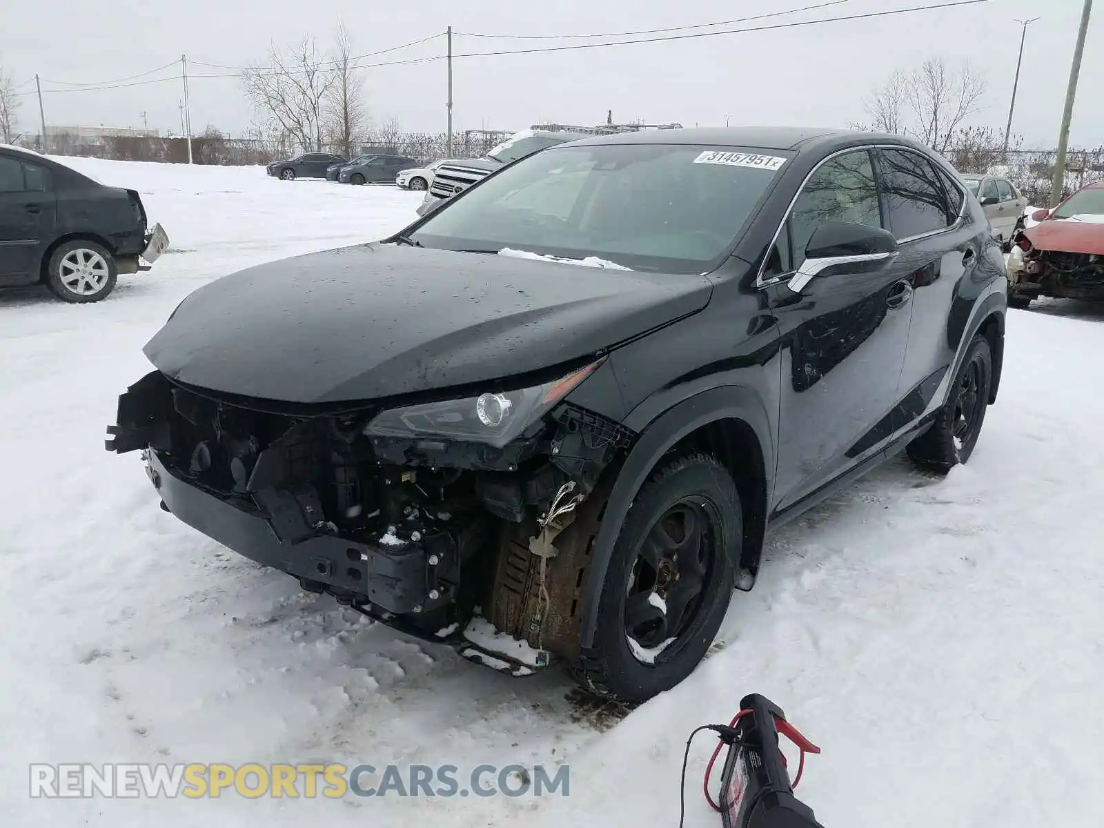 2 Photograph of a damaged car JTJAARDZ0L5016458 LEXUS NX 2020