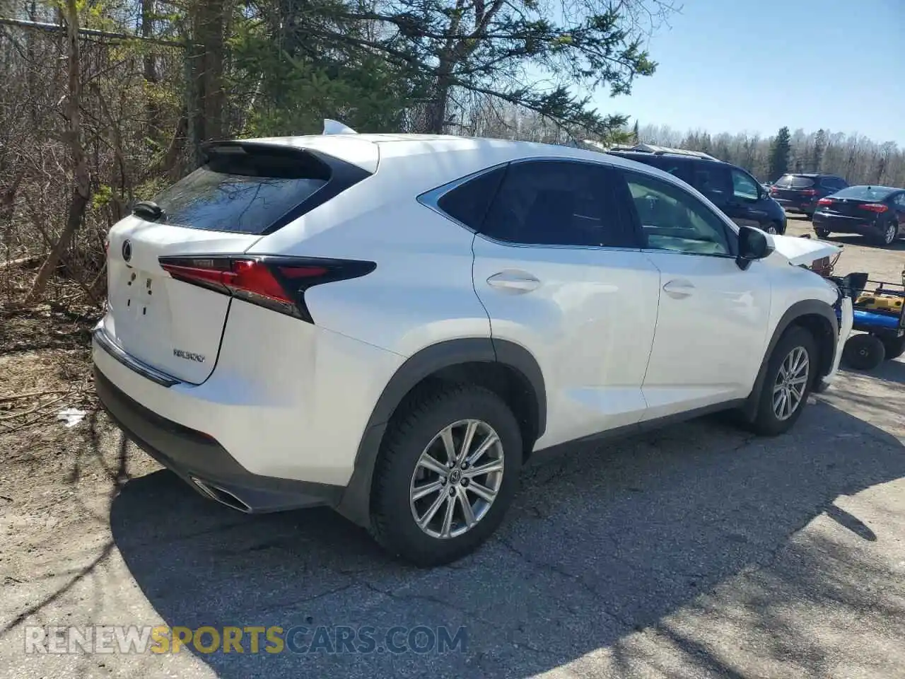 3 fotografías del automóvil dañado JTJAARDZ3L5000125 LEXUS NX 2020