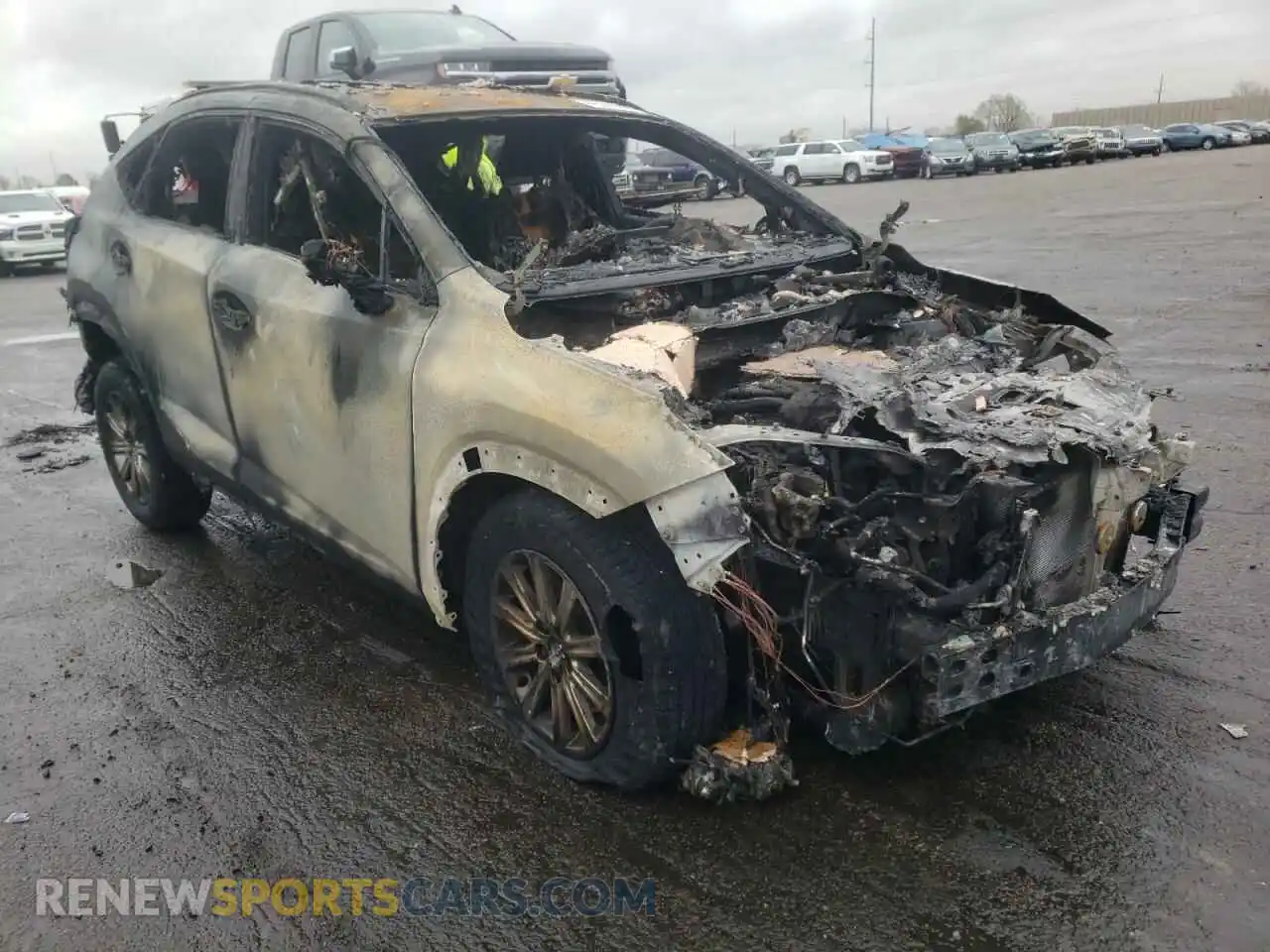 1 Photograph of a damaged car JTJAARDZ7L5011502 LEXUS NX 2020