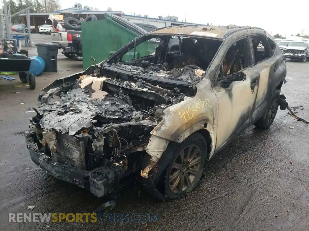 2 Photograph of a damaged car JTJAARDZ7L5011502 LEXUS NX 2020