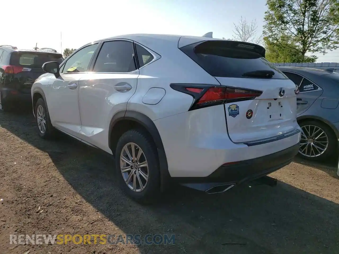 3 fotografías del automóvil dañado JTJAARDZ9L5015258 LEXUS NX 2020