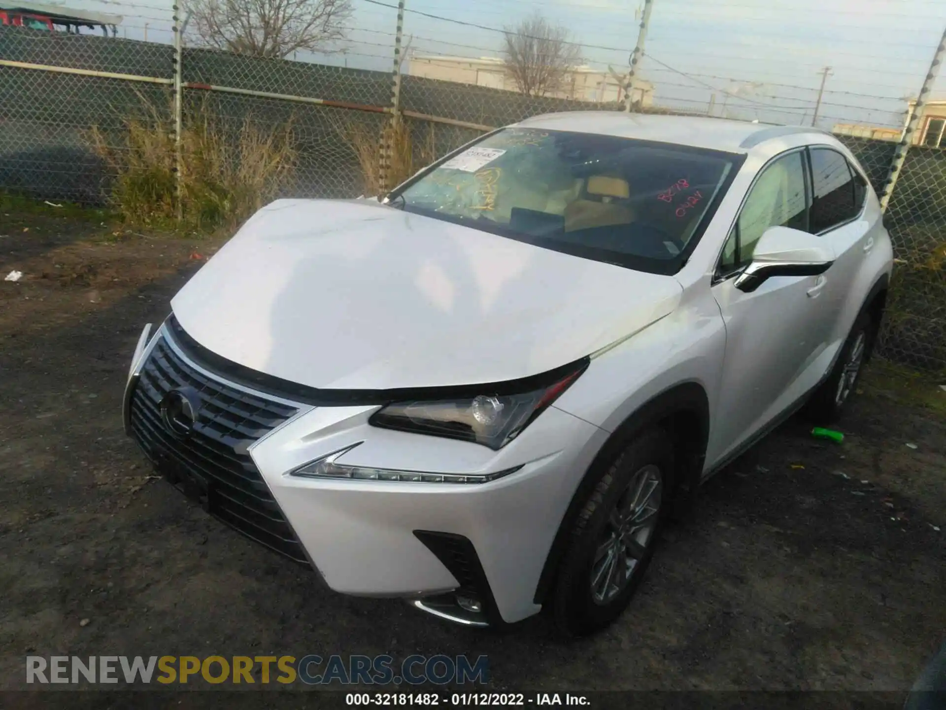 2 Photograph of a damaged car JTJAJRDZ2L5000424 LEXUS NX 2020