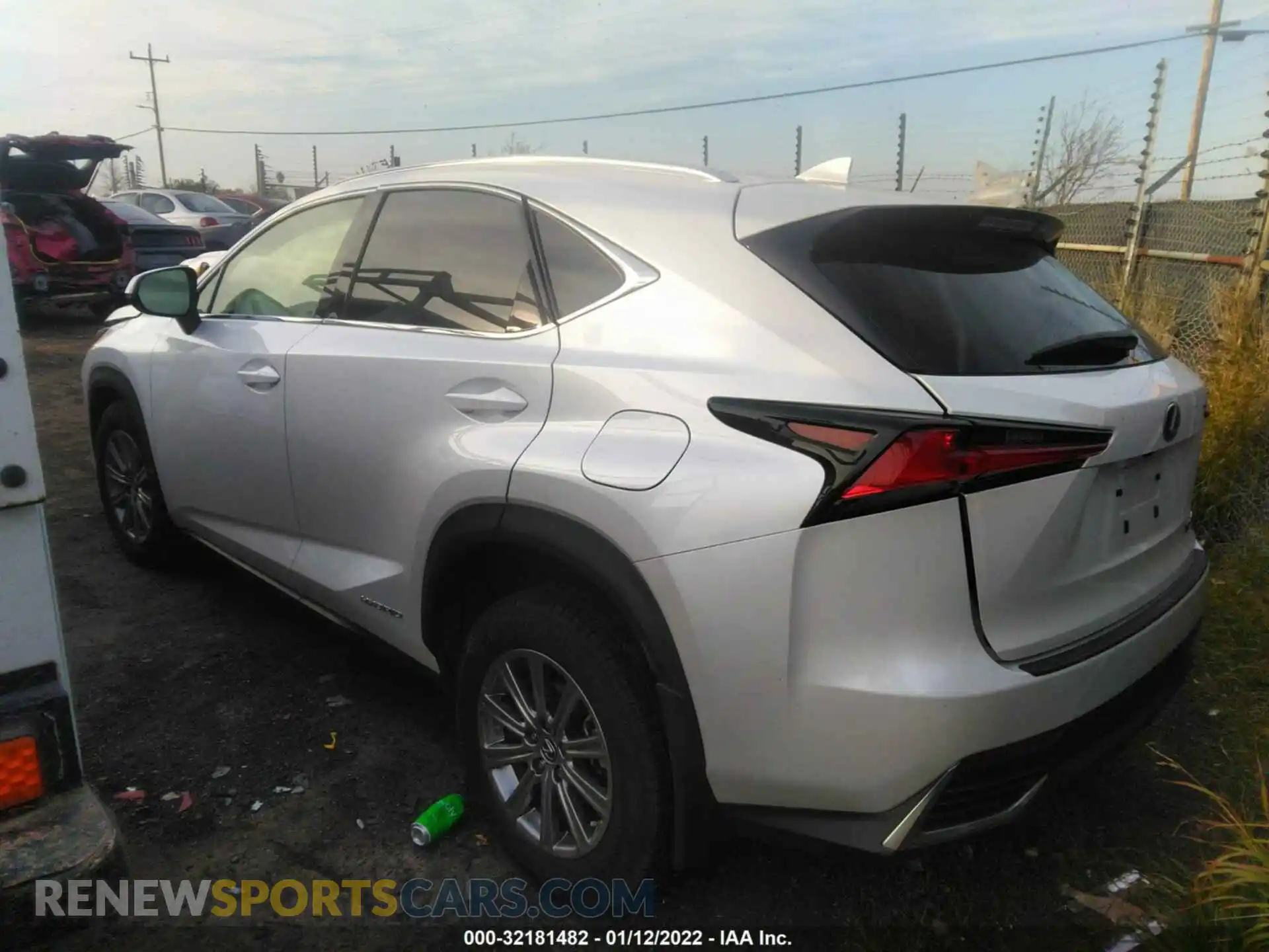 3 Photograph of a damaged car JTJAJRDZ2L5000424 LEXUS NX 2020