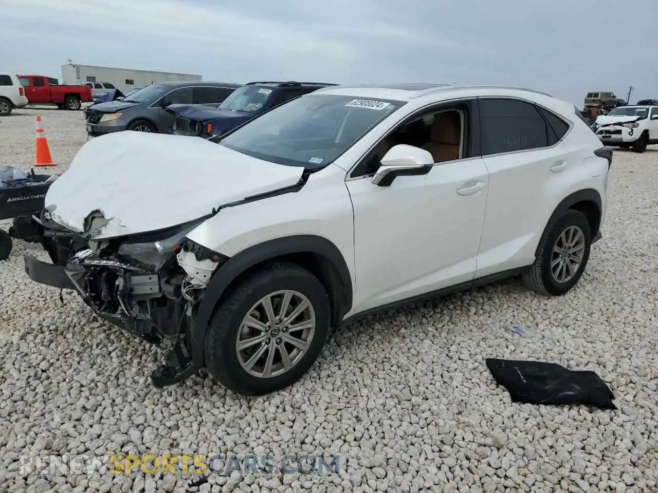 1 fotografías del automóvil dañado JTJDARBZ0L2173960 LEXUS NX 2020