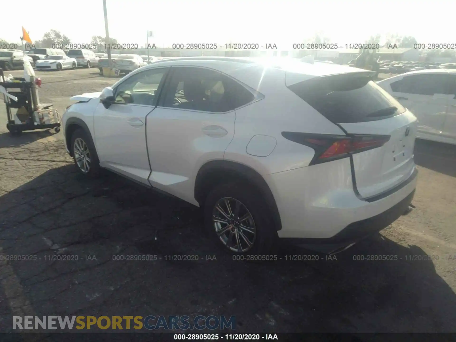 3 Photograph of a damaged car JTJDARBZ0L2173988 LEXUS NX 2020