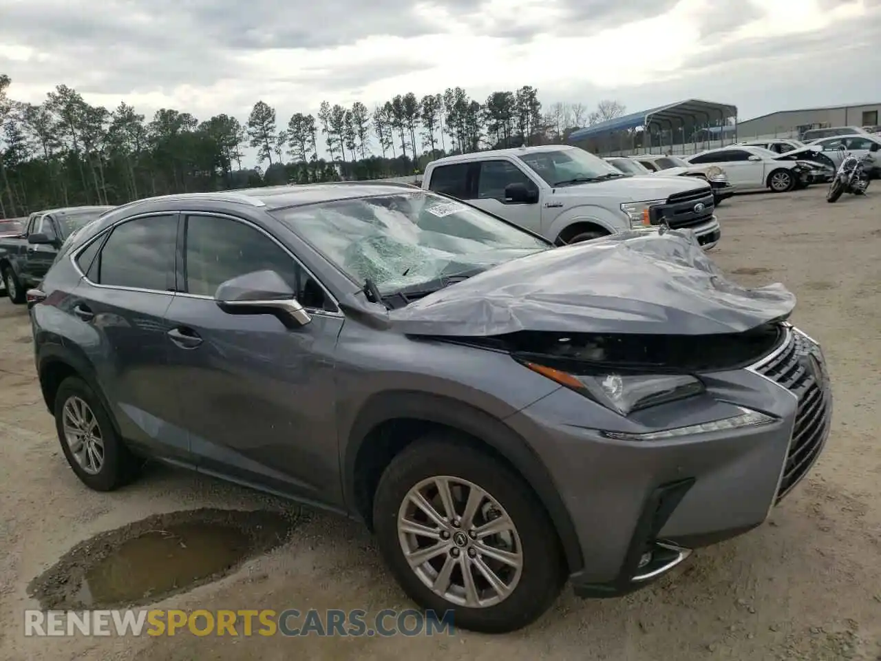 1 Photograph of a damaged car JTJDARBZ1L2167889 LEXUS NX 2020