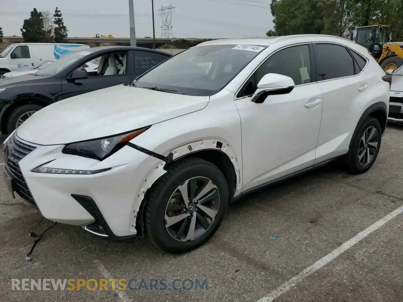 1 fotografías del automóvil dañado JTJDARBZ3L5004692 LEXUS NX 2020