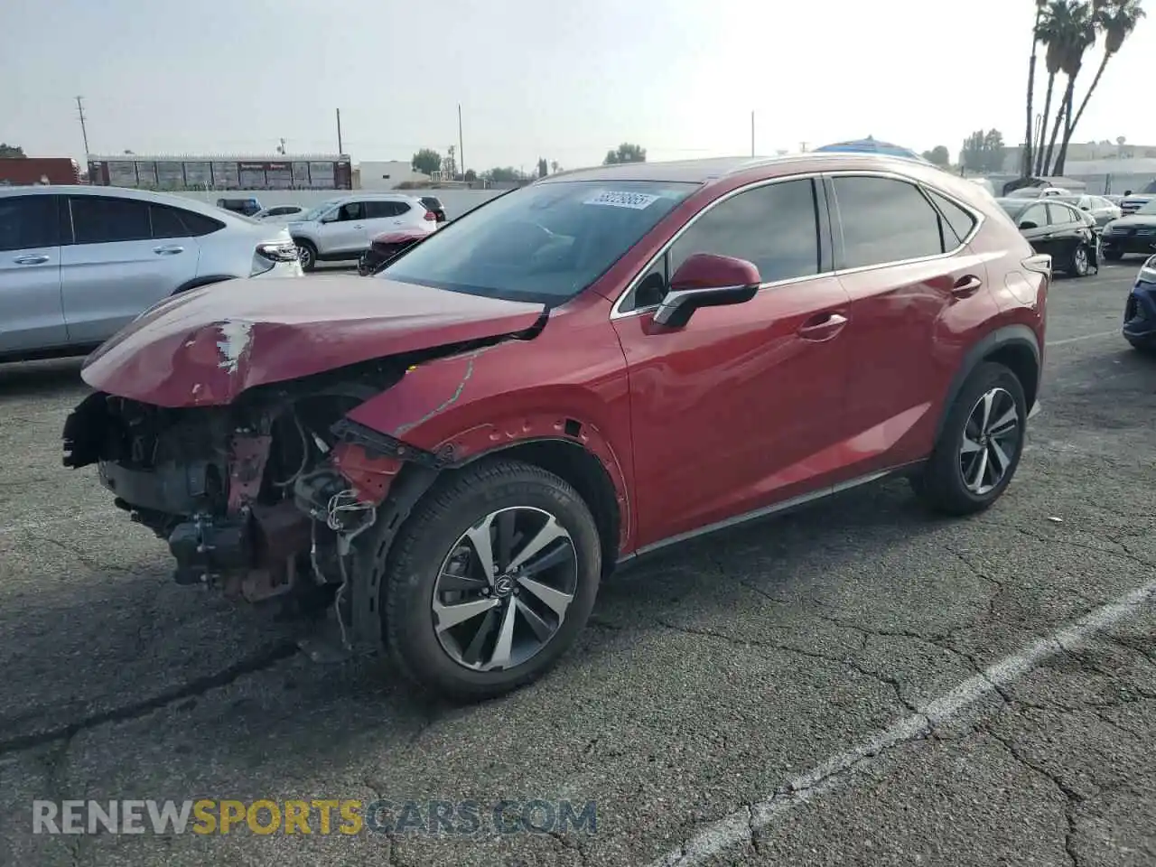1 fotografías del automóvil dañado JTJDARBZ3L5007219 LEXUS NX 2020