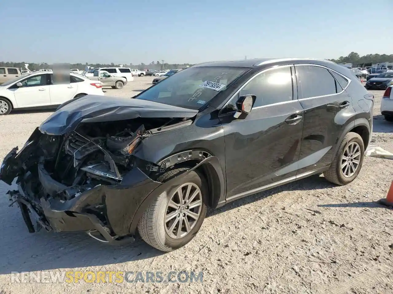 1 fotografías del automóvil dañado JTJDARBZ3L5014462 LEXUS NX 2020