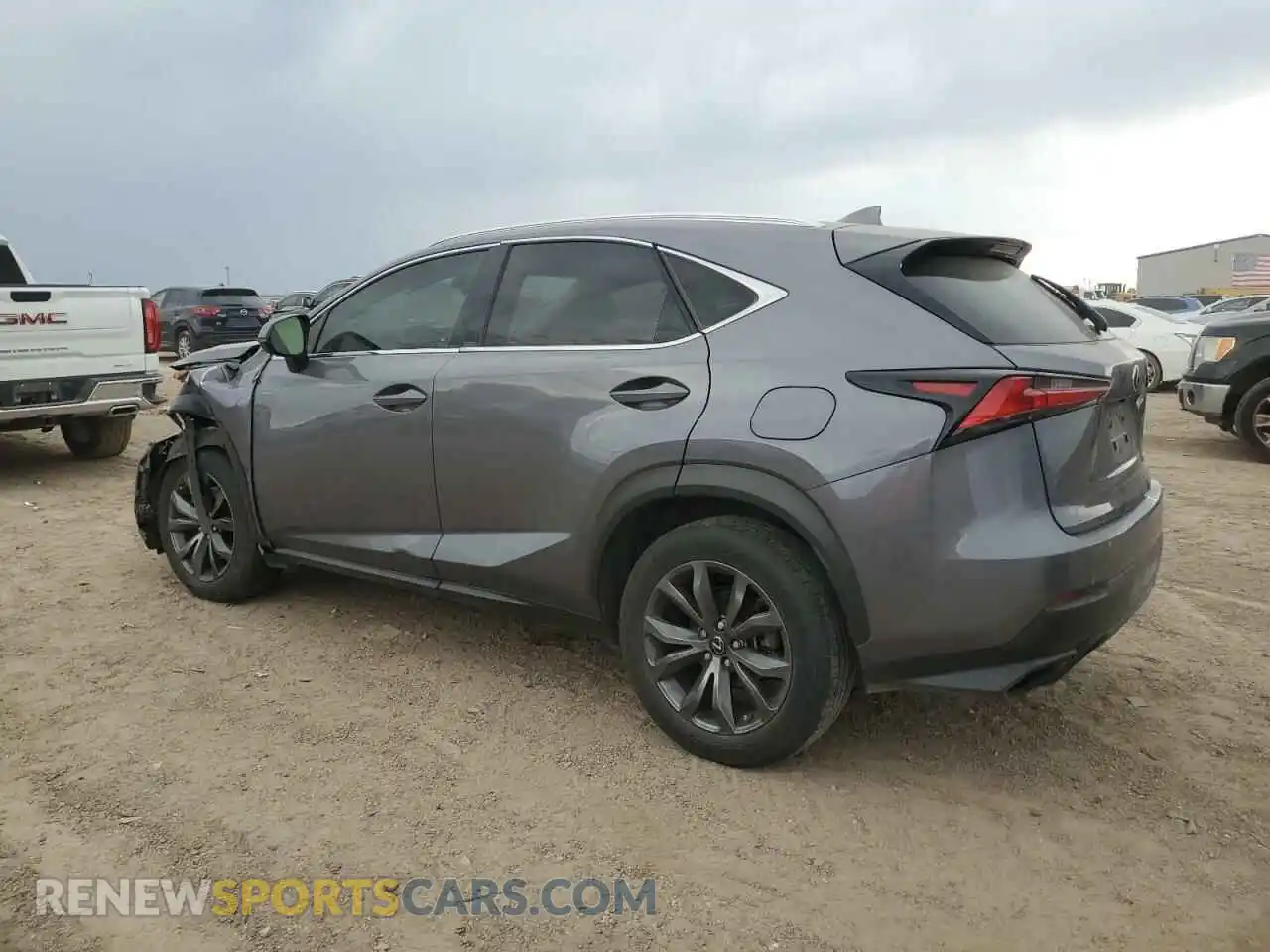 2 Photograph of a damaged car JTJDARBZ4L2171340 LEXUS NX 2020