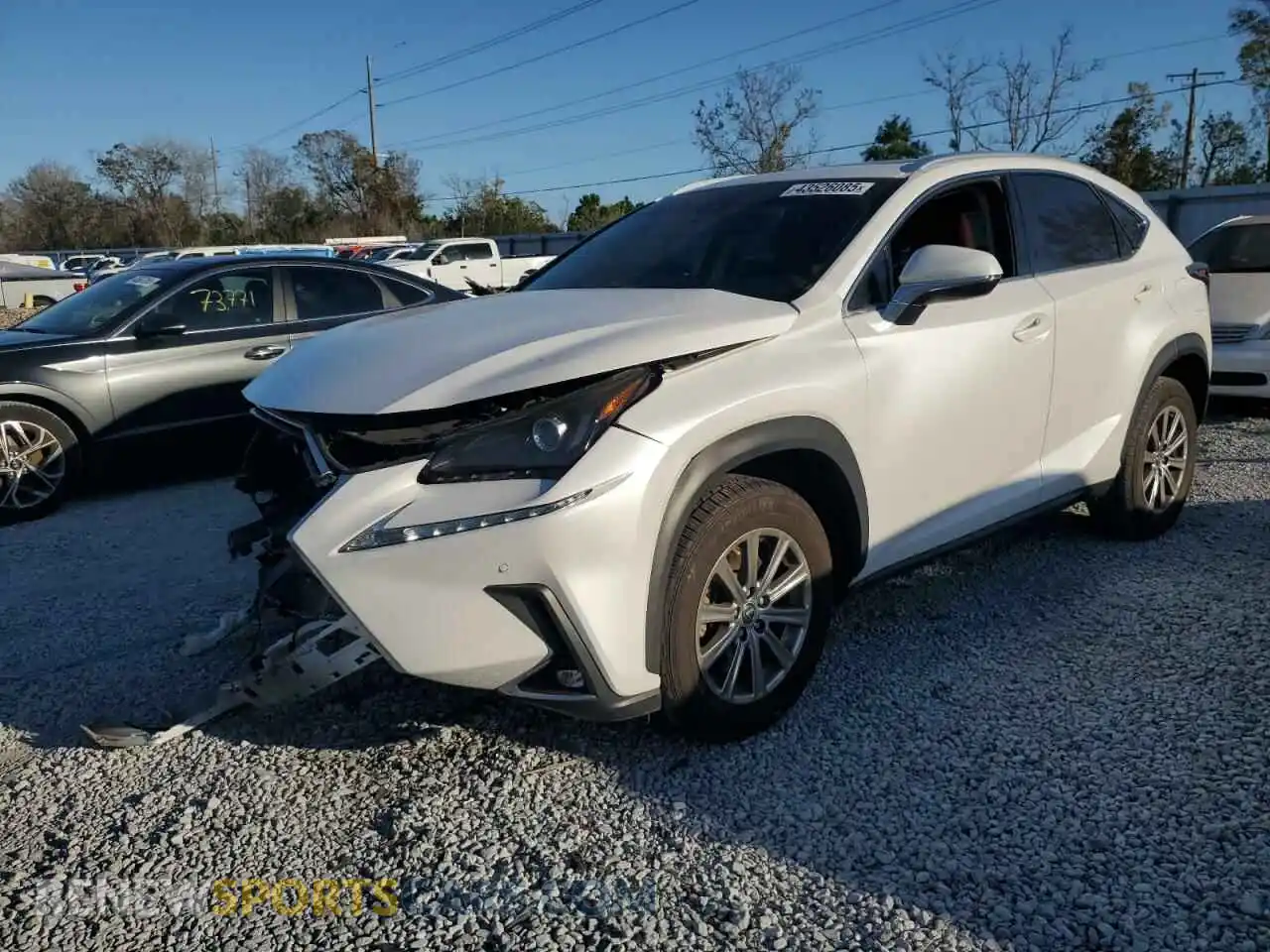 1 fotografías del automóvil dañado JTJDARBZ4L5010176 LEXUS NX 2020