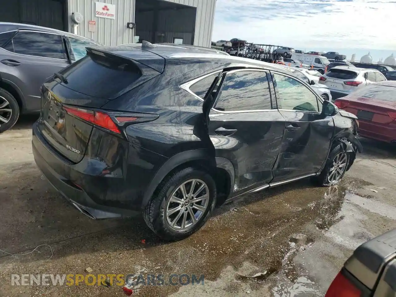 3 Photograph of a damaged car JTJDARBZ5L2162419 LEXUS NX 2020