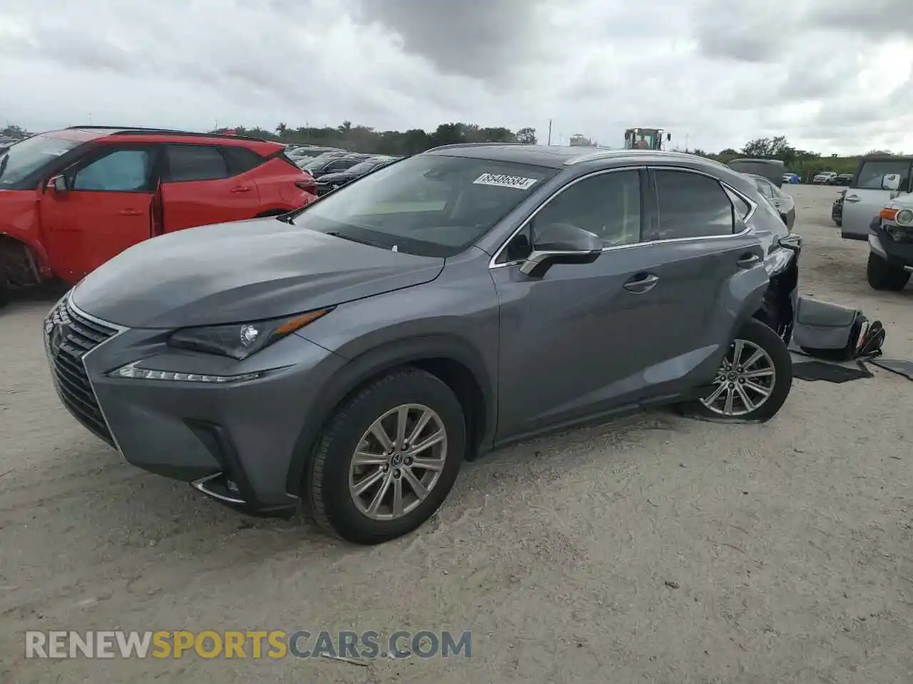 1 fotografías del automóvil dañado JTJDARBZ5L2175879 LEXUS NX 2020