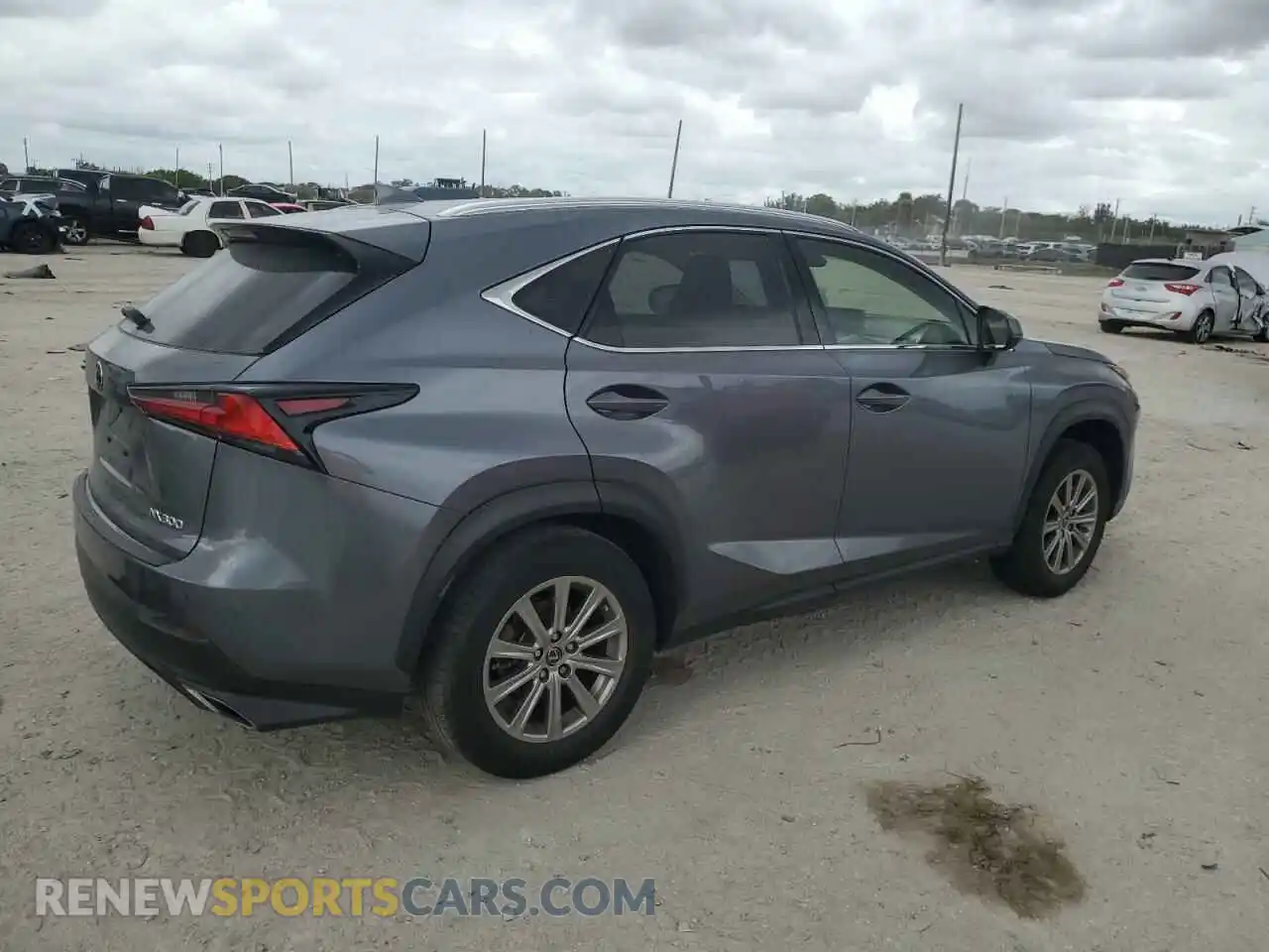 3 fotografías del automóvil dañado JTJDARBZ5L2175879 LEXUS NX 2020