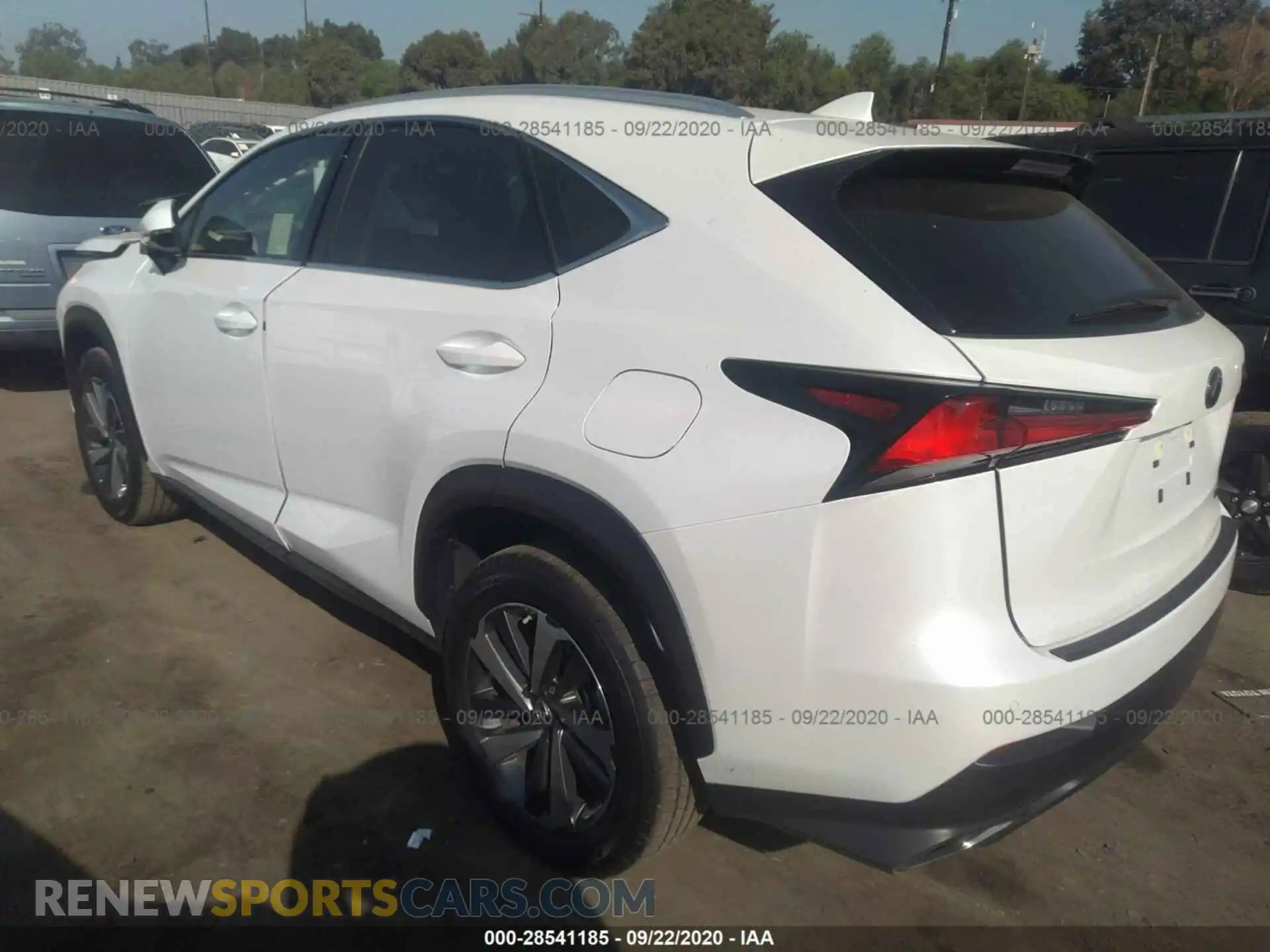 3 Photograph of a damaged car JTJDARBZ5L5006802 LEXUS NX 2020