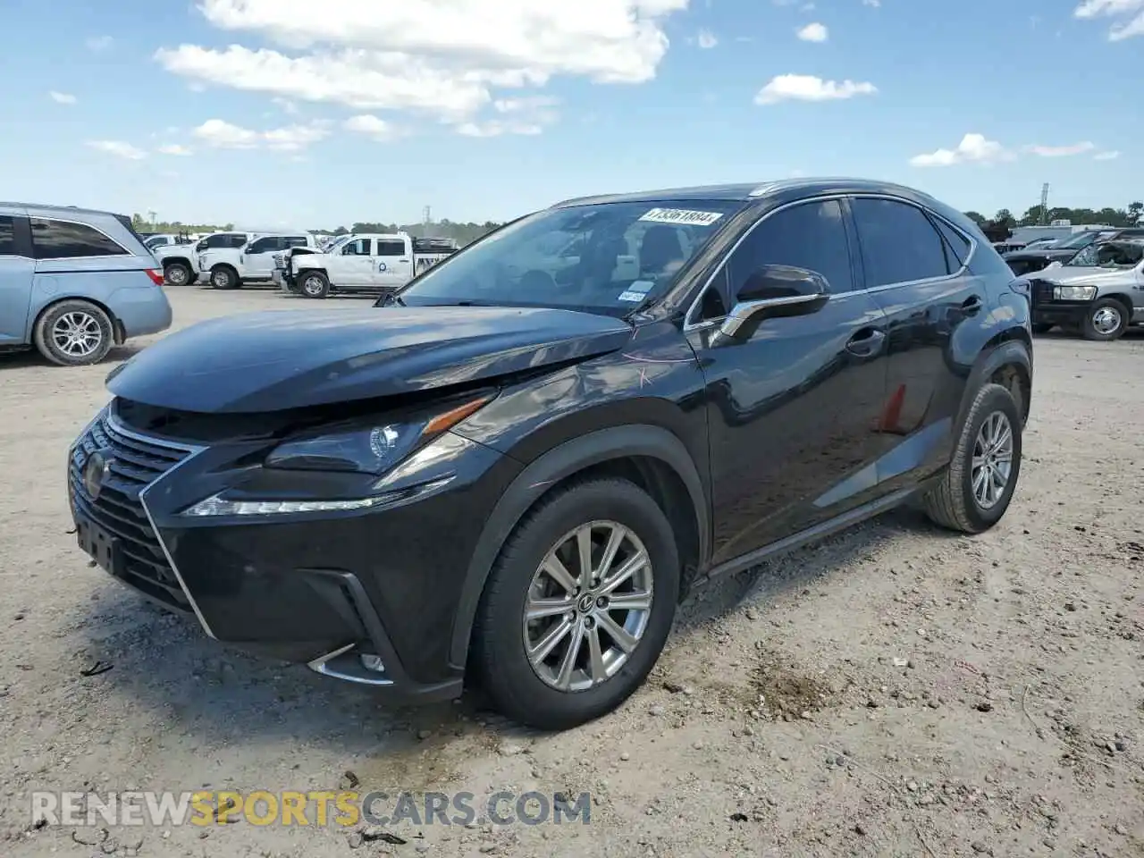 1 fotografías del automóvil dañado JTJDARBZ6L2172523 LEXUS NX 2020