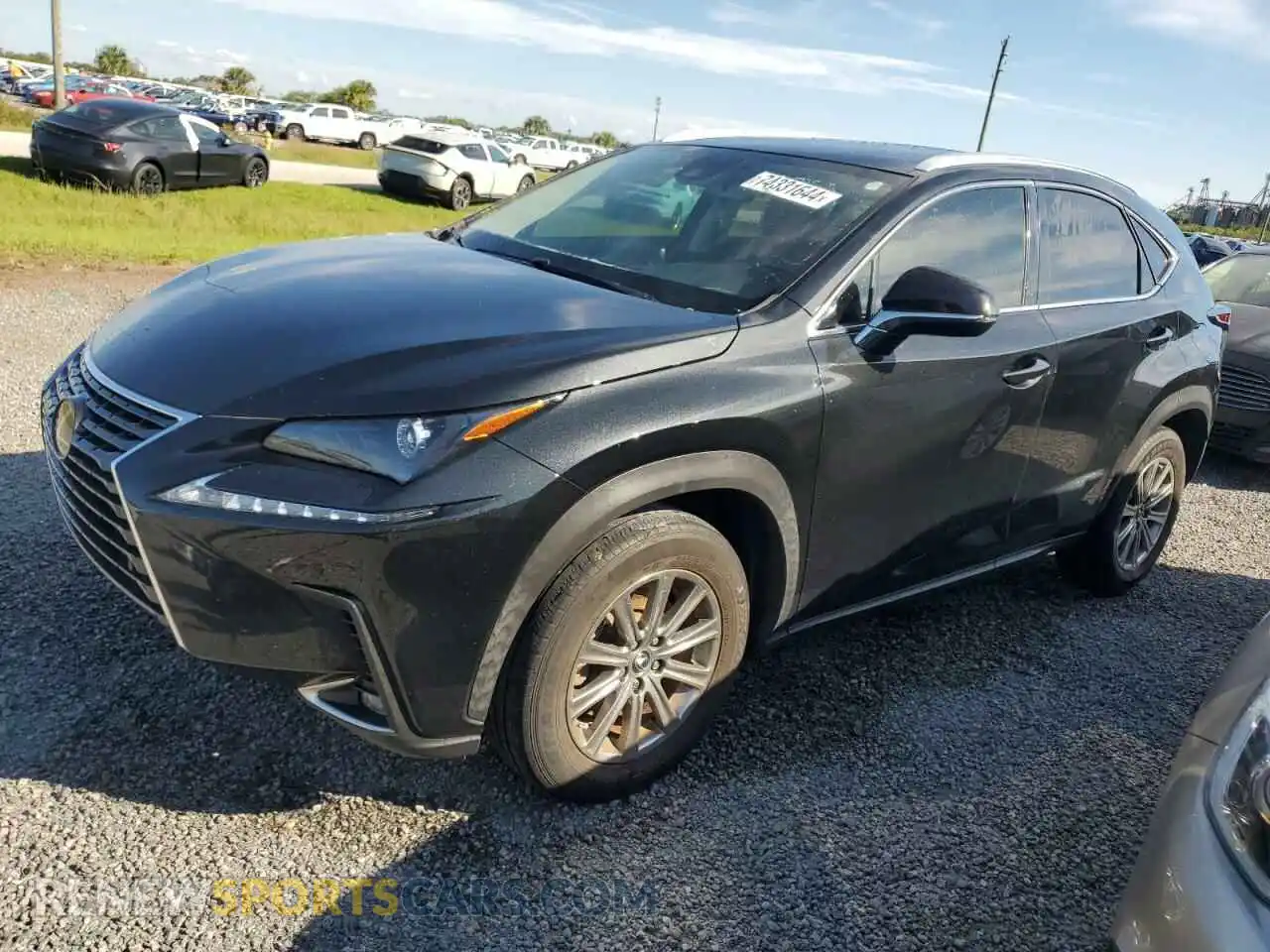 1 fotografías del automóvil dañado JTJDARBZ6L2177043 LEXUS NX 2020