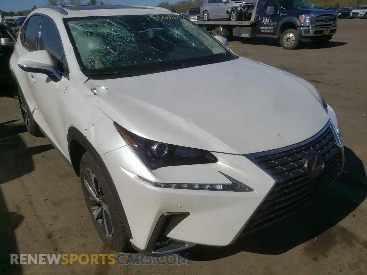 1 Photograph of a damaged car JTJDARBZ6L5005044 LEXUS NX 2020