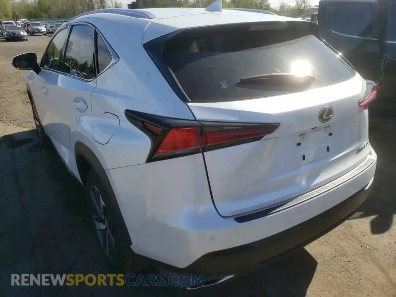 3 Photograph of a damaged car JTJDARBZ6L5005044 LEXUS NX 2020