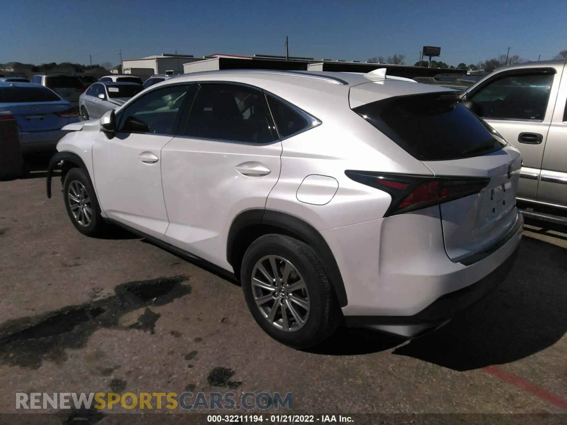 3 fotografías del automóvil dañado JTJDARBZ7L5008910 LEXUS NX 2020
