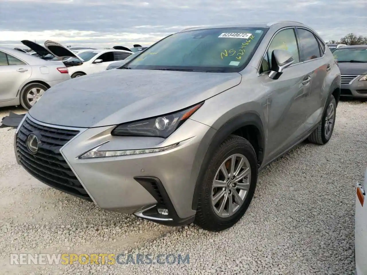 2 Photograph of a damaged car JTJDARBZ7L5013671 LEXUS NX 2020