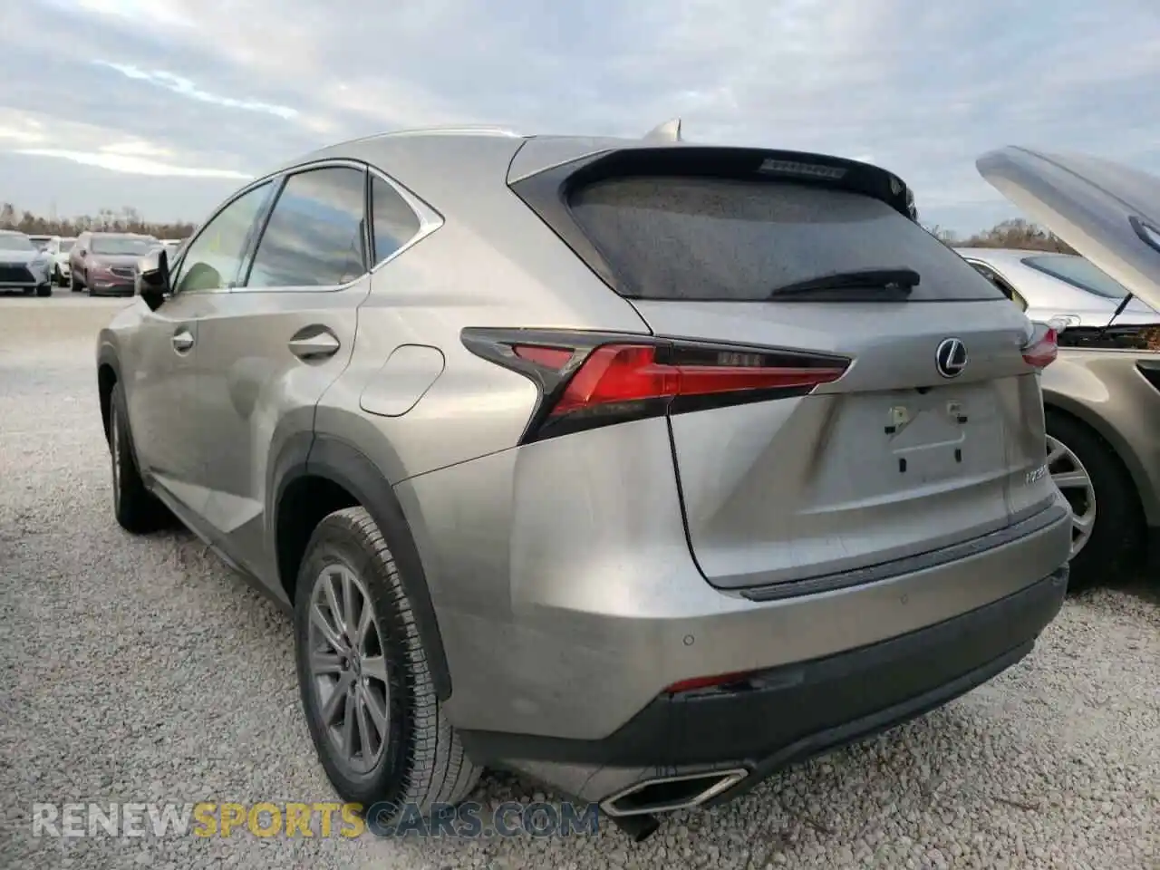 3 Photograph of a damaged car JTJDARBZ7L5013671 LEXUS NX 2020