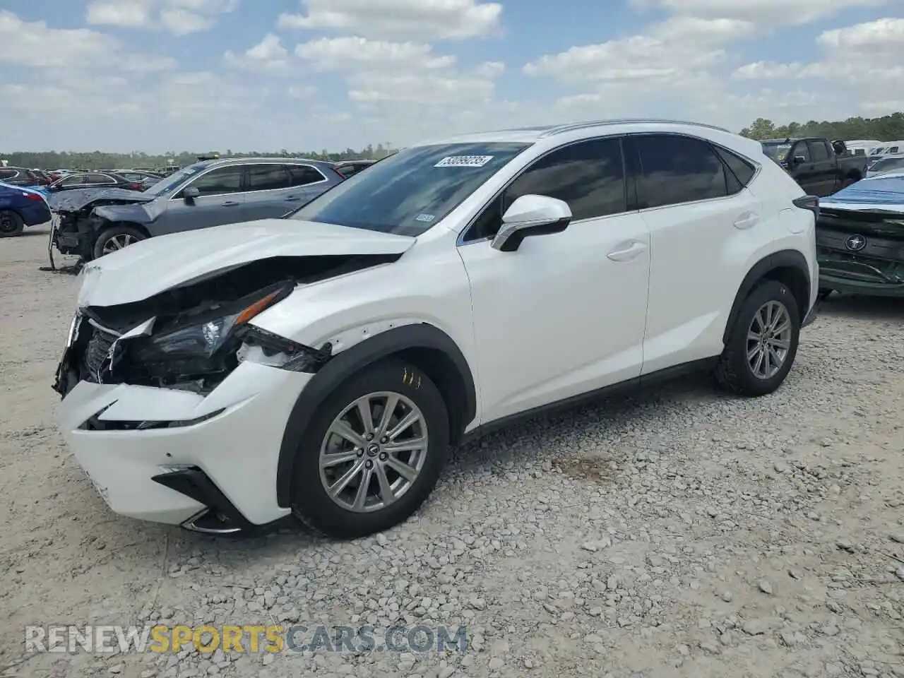 1 fotografías del automóvil dañado JTJDARBZ8L2176993 LEXUS NX 2020