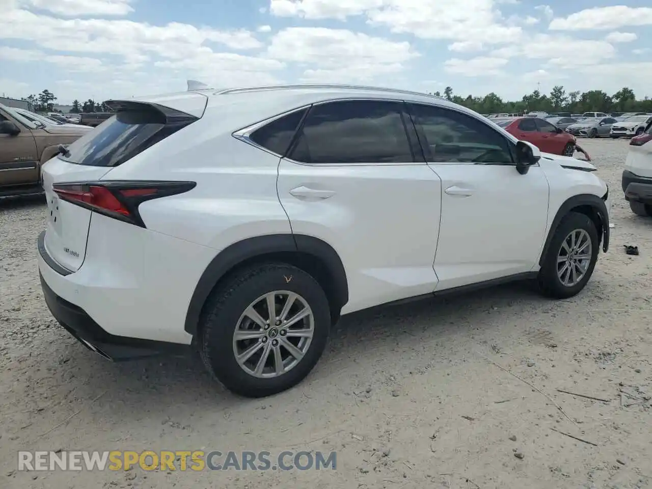 3 fotografías del automóvil dañado JTJDARBZ8L2176993 LEXUS NX 2020
