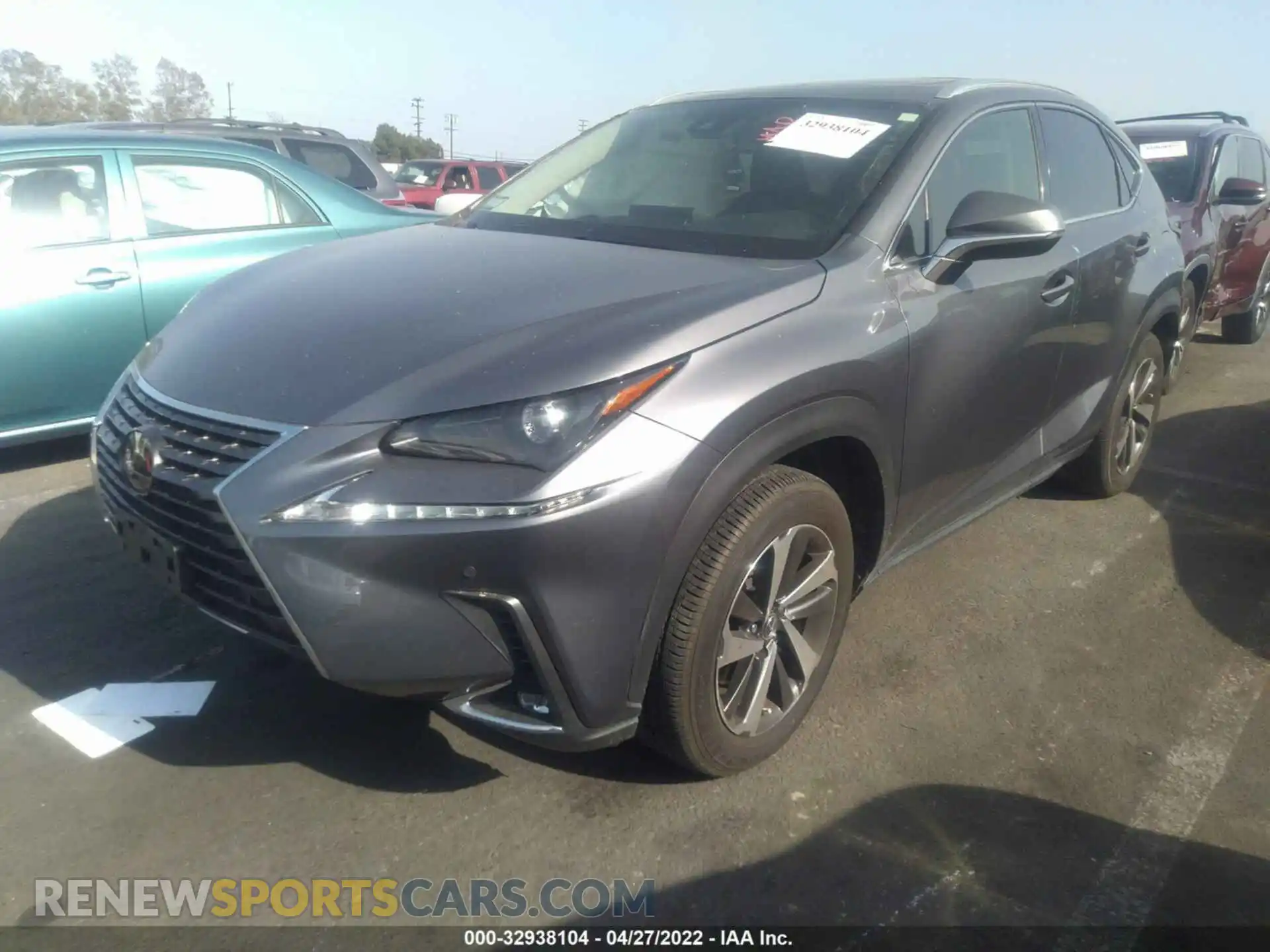 2 Photograph of a damaged car JTJDARBZ8L5004560 LEXUS NX 2020