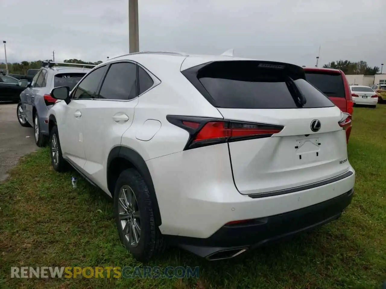 3 fotografías del automóvil dañado JTJDARBZ8L5009256 LEXUS NX 2020