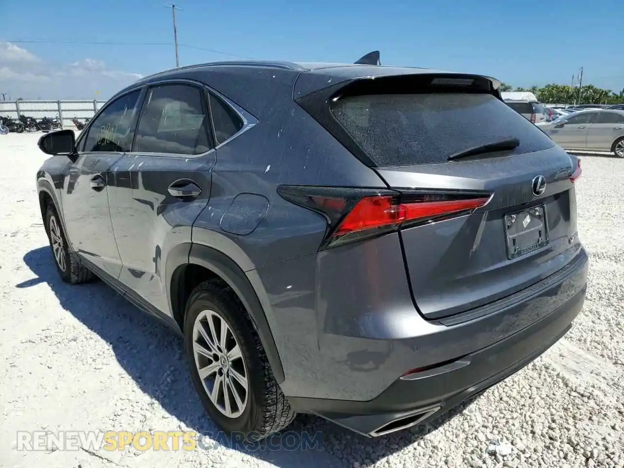 3 Photograph of a damaged car JTJDARBZ9L2176114 LEXUS NX 2020