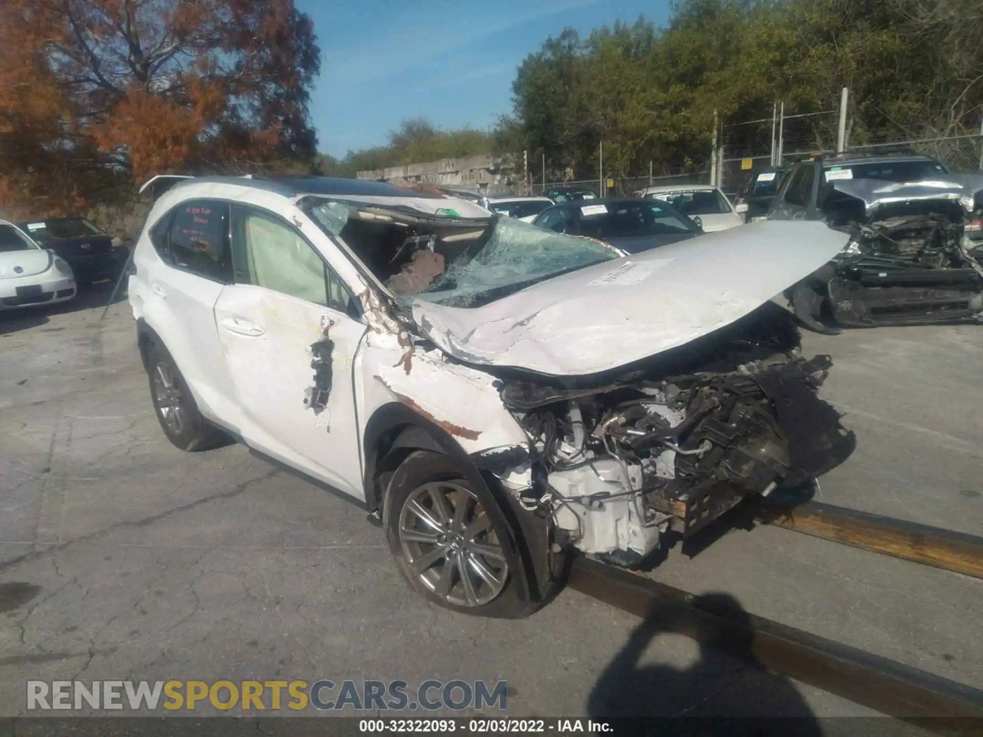 1 Фотография поврежденного автомобиля JTJDARBZ9L5008892 LEXUS NX 2020