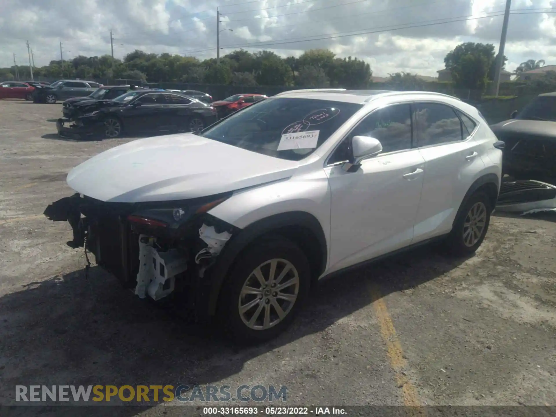 2 Photograph of a damaged car JTJDARBZXL5017505 LEXUS NX 2020