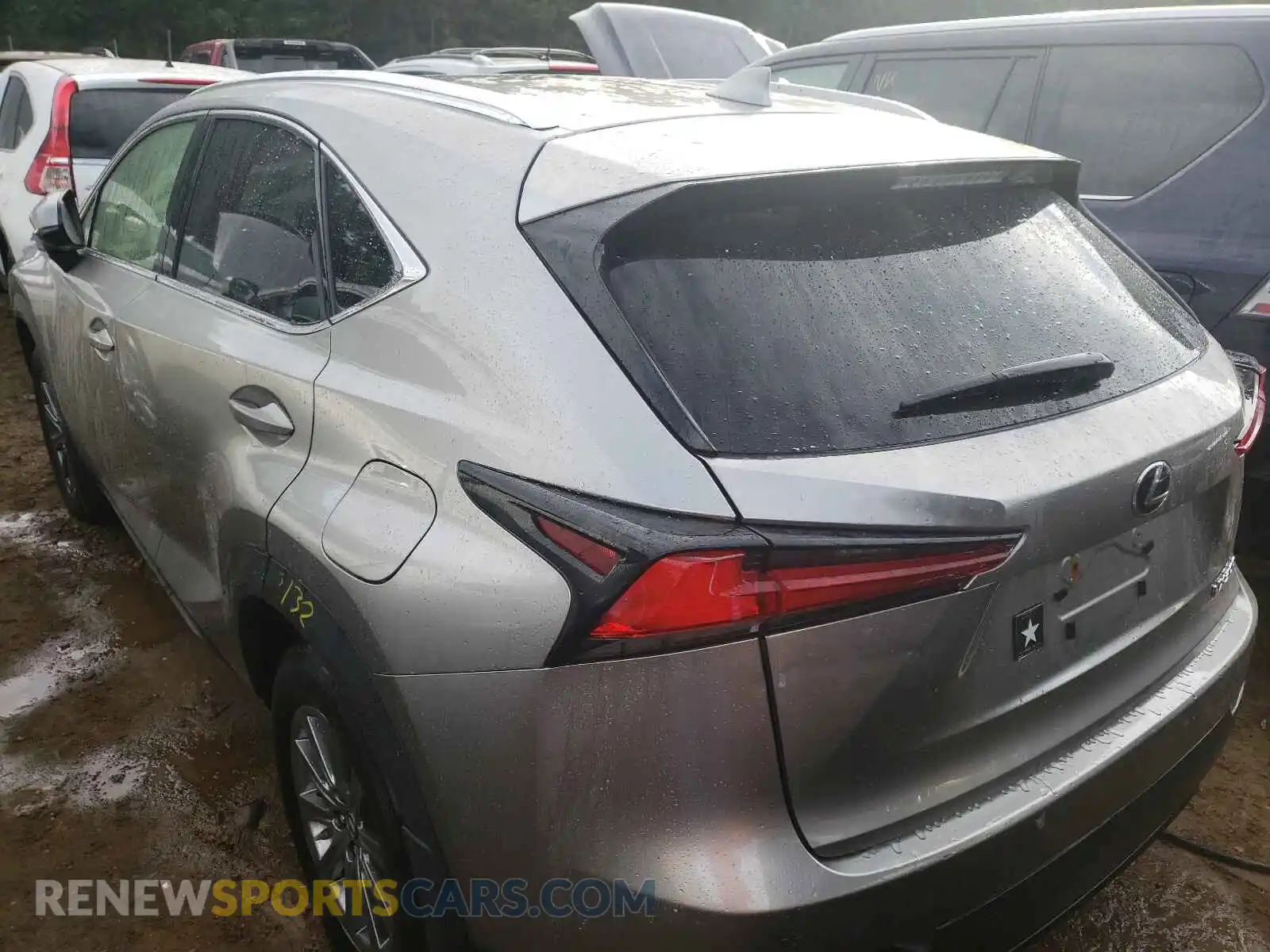 3 Photograph of a damaged car JTJDARDZ0L2220594 LEXUS NX 2020