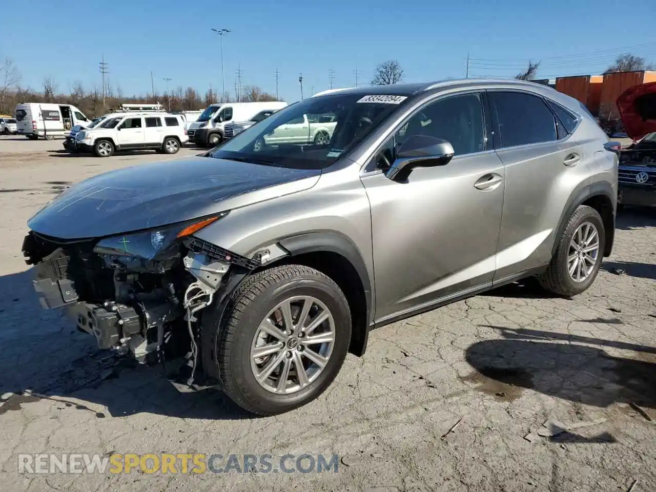 1 fotografías del automóvil dañado JTJDARDZ0L5011970 LEXUS NX 2020