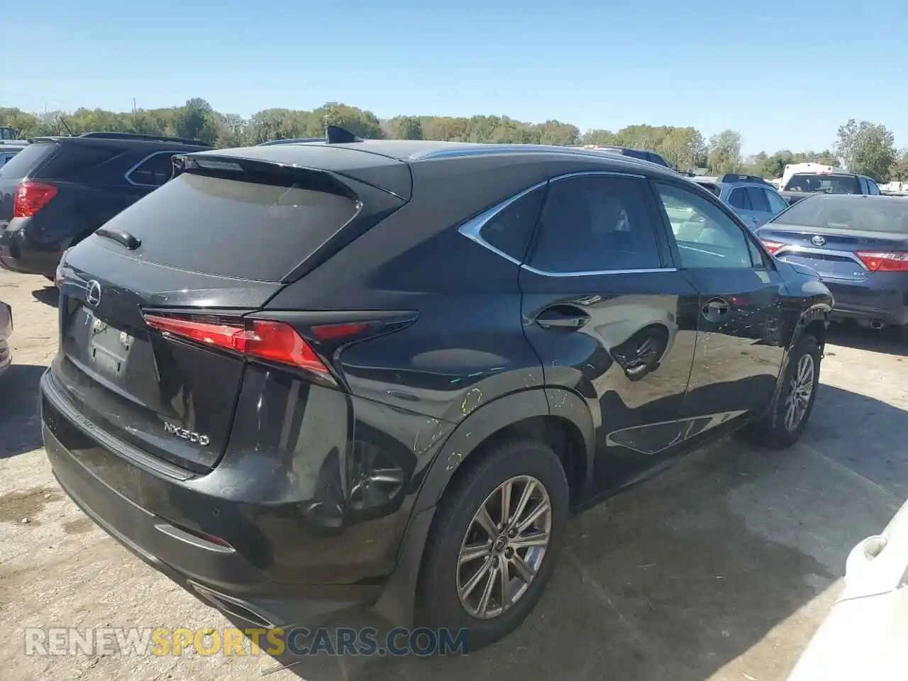 3 fotografías del automóvil dañado JTJDARDZ1L5011315 LEXUS NX 2020