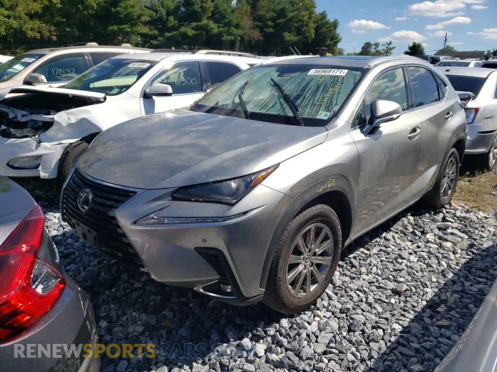 2 Photograph of a damaged car JTJDARDZ2L2220354 LEXUS NX 2020