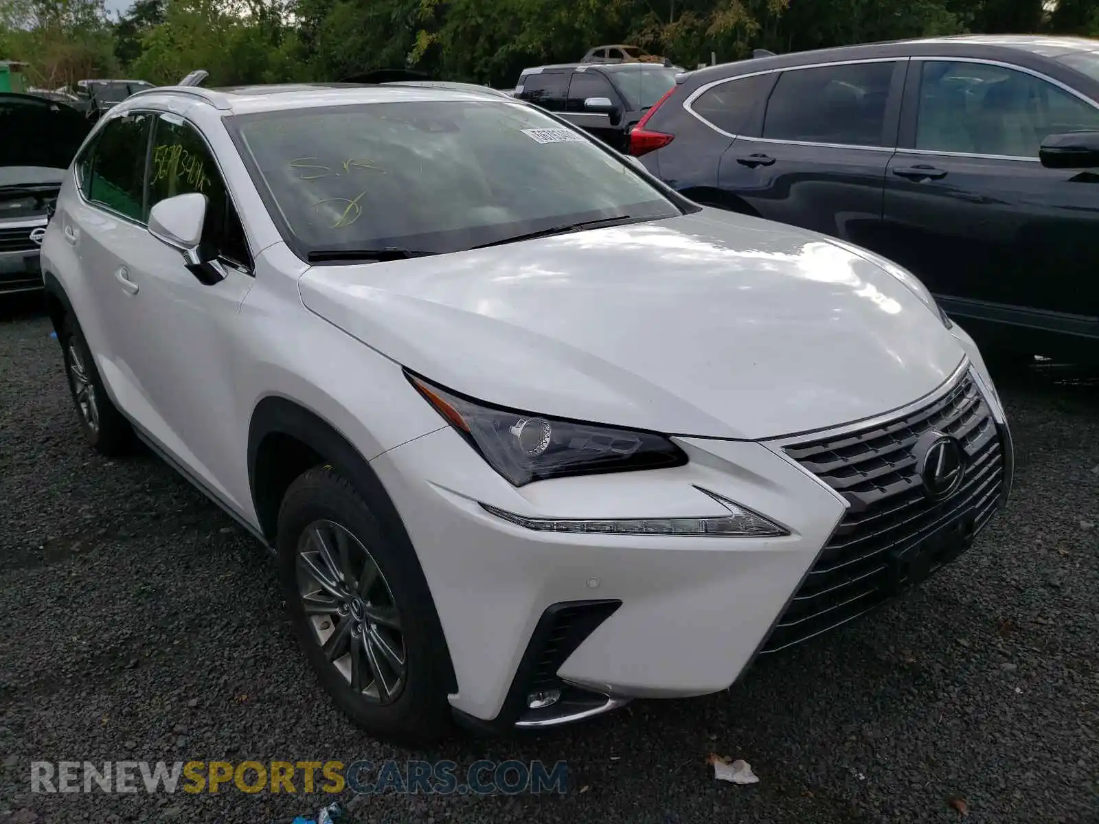 1 Photograph of a damaged car JTJDARDZ2L5005524 LEXUS NX 2020