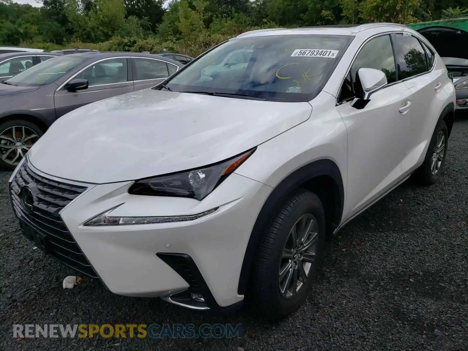 2 Photograph of a damaged car JTJDARDZ2L5005524 LEXUS NX 2020