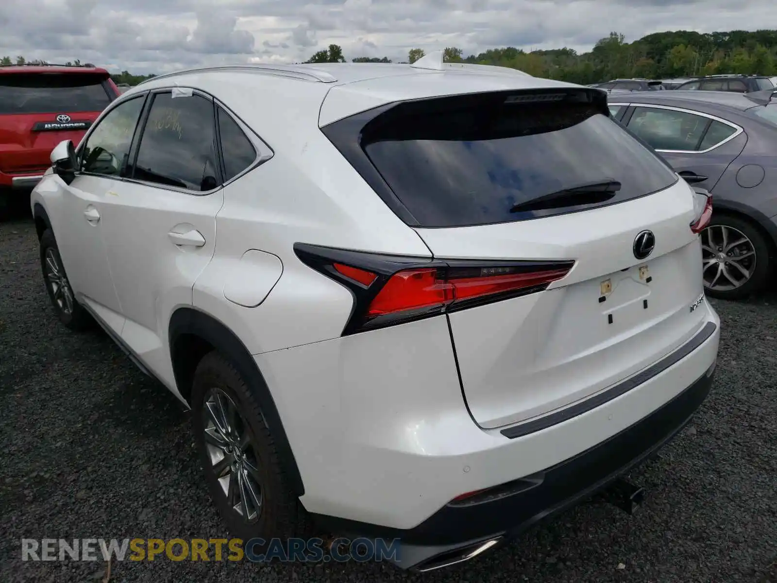 3 Photograph of a damaged car JTJDARDZ2L5005524 LEXUS NX 2020