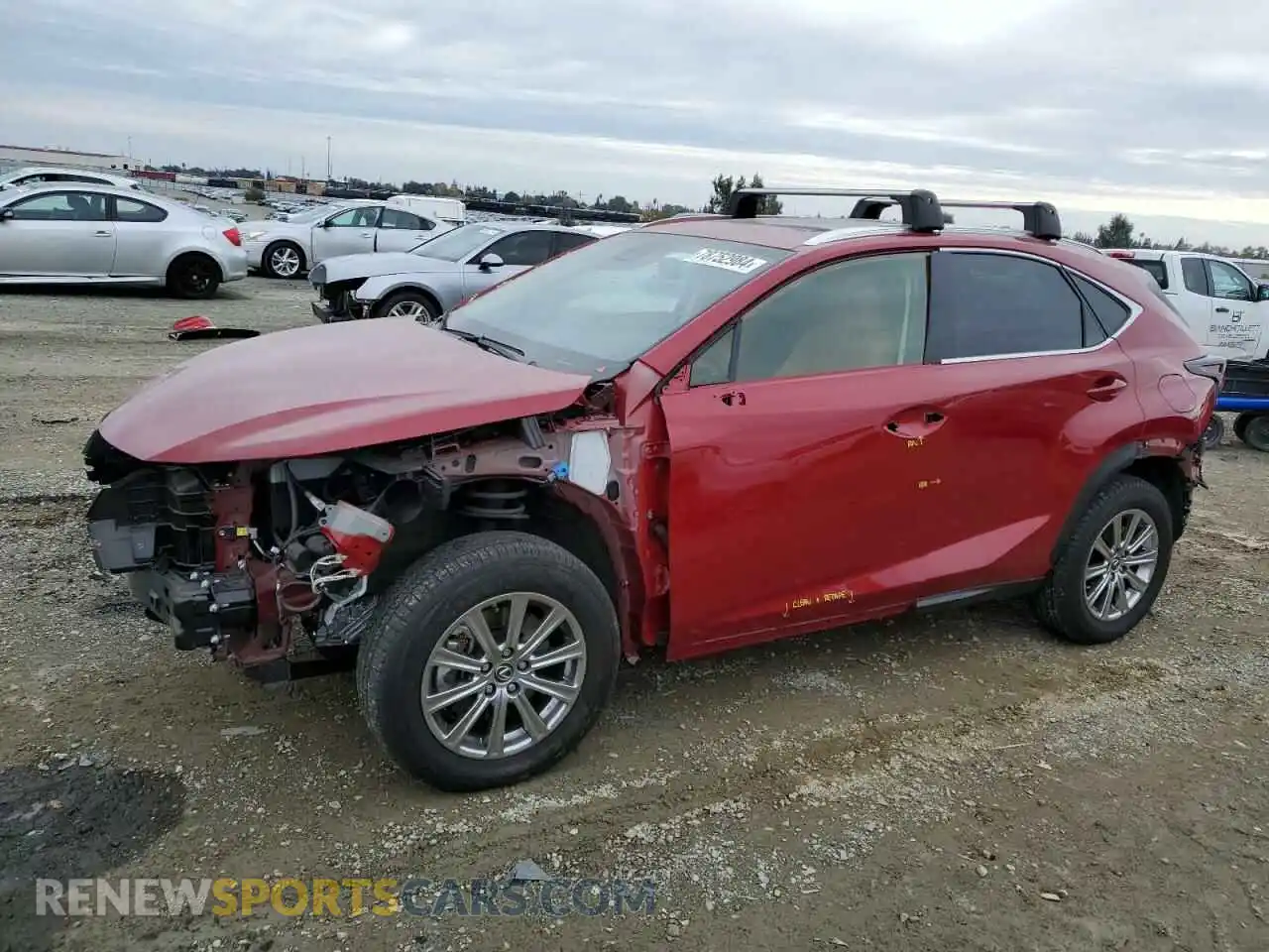 1 fotografías del automóvil dañado JTJDARDZ2L5016524 LEXUS NX 2020