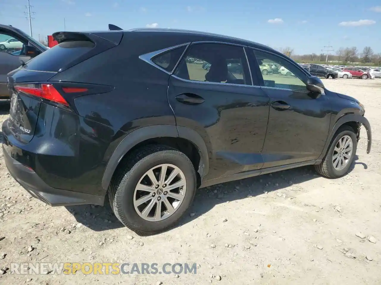 3 fotografías del automóvil dañado JTJDARDZ3L2233534 LEXUS NX 2020